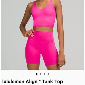 Sonic pink align tank